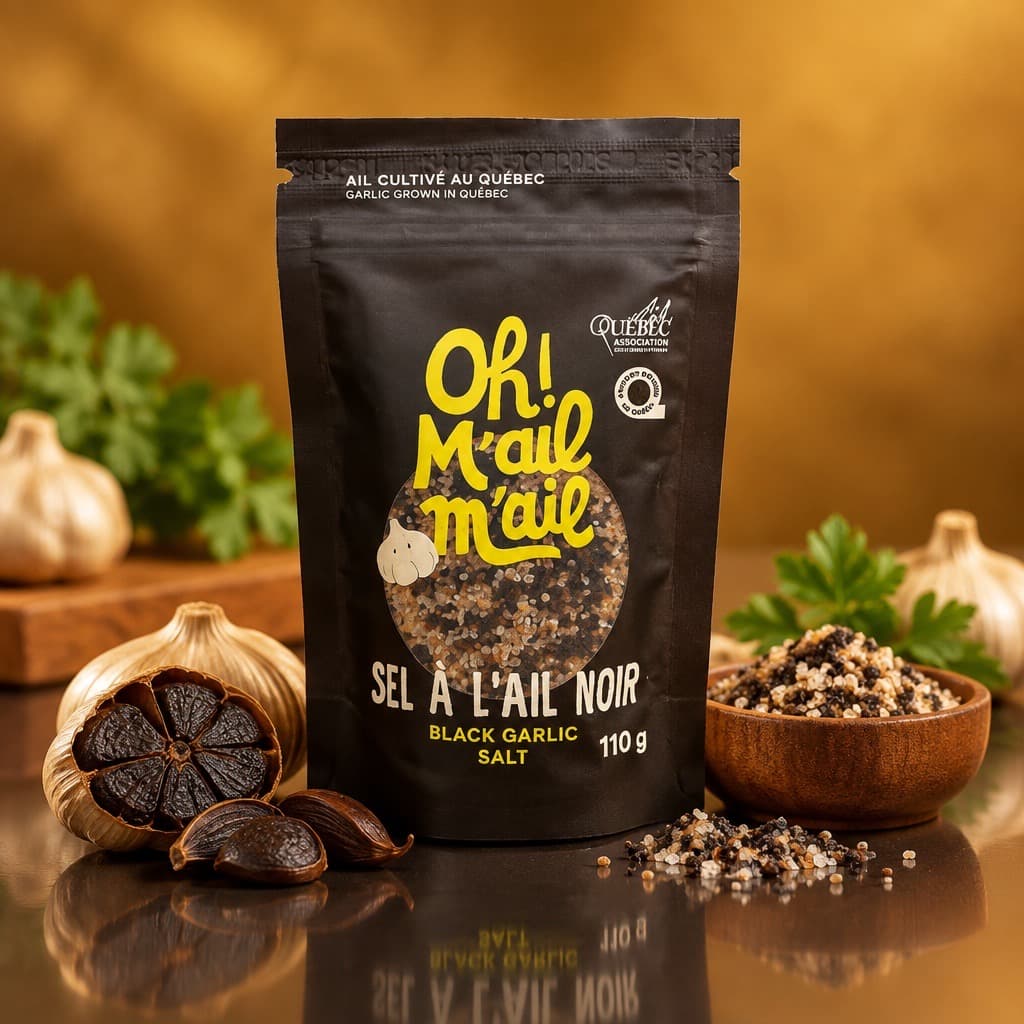 Image of Sel d'ail noir